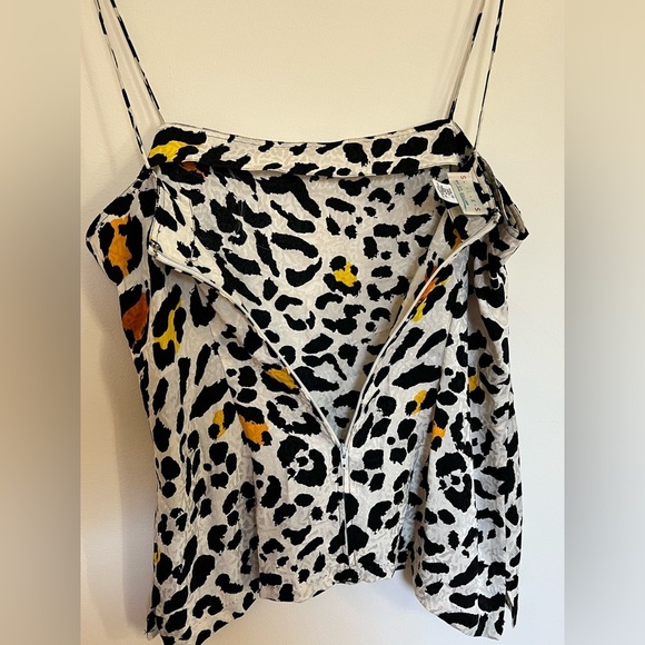 Silks by St. Gillian Vintage Leopard Print Silk Top with Matching Kimono - Picture 15 of 15